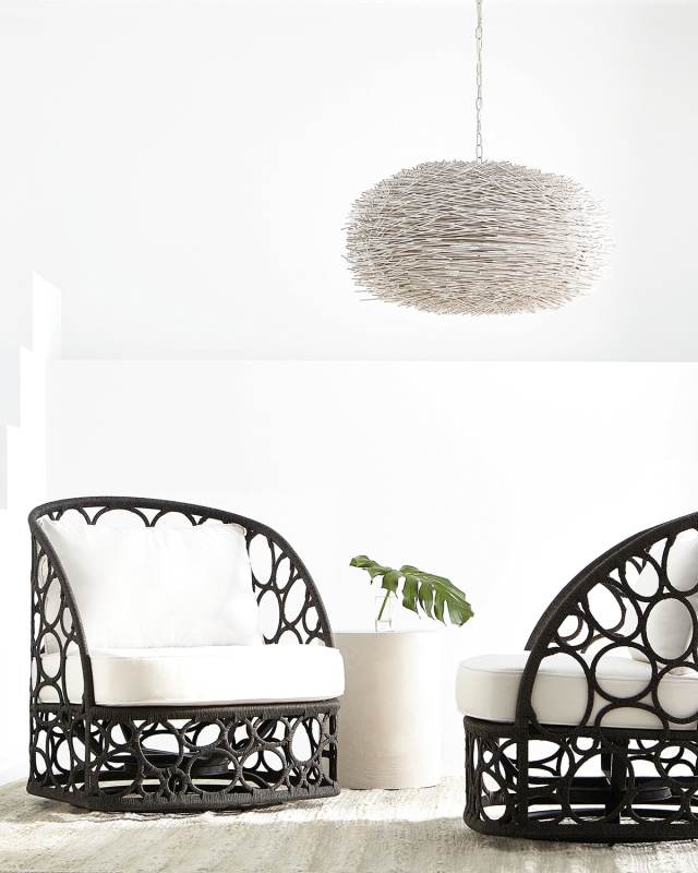 Bali Outdoor Swivel Chair
